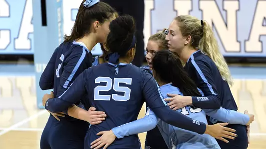 huddle
University of North Carolina Volleyball v Wake Forest
Senior Day
Carmichael Arena
Chapel Hill, NC
Wednesday, November 27, 2019