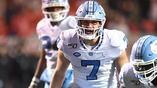 Sam Howell
University of North Carolina Football v North Carolina State University
Carter-Finely Stadium
Raleigh, NC
Saturday, November 30, 2019