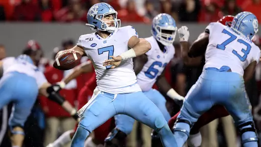 Sam Howell
University of North Carolina Football v North Carolina State University
Carter-Finely Stadium
Raleigh, NC
Saturday, November 30, 2019