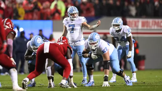 Sam Howell
University of North Carolina Football v North Carolina State University
Carter-Finely Stadium
Raleigh, NC
Saturday, November 30, 2019