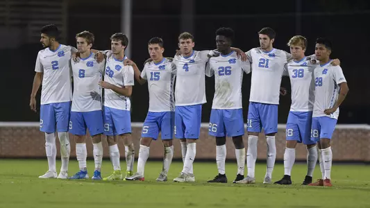 huddle
University of North Carolina Men's Soccer v Syracuse
ACC Tournament
UNC Soccer Stadium
Chapel Hill, NC
Tuesday, November 5, 2019
