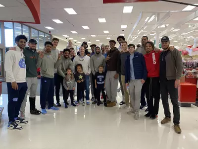 Holiday shopping trip