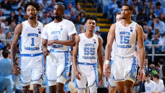 Leaky Black, Brandon Robinson, Christian Keeling, Garrison Brooks, Justin Pierce
University of North Carolina Basketball v Yale
Dean E. Smith Center
Chapel Hill, NC
Monday, December 30, 2019