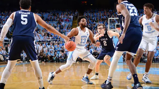 Jeremiah Francis 
University of North Carolina Basketball v Yale
Dean E. Smith Center
Chapel Hill, NC
Monday, December 30, 2019