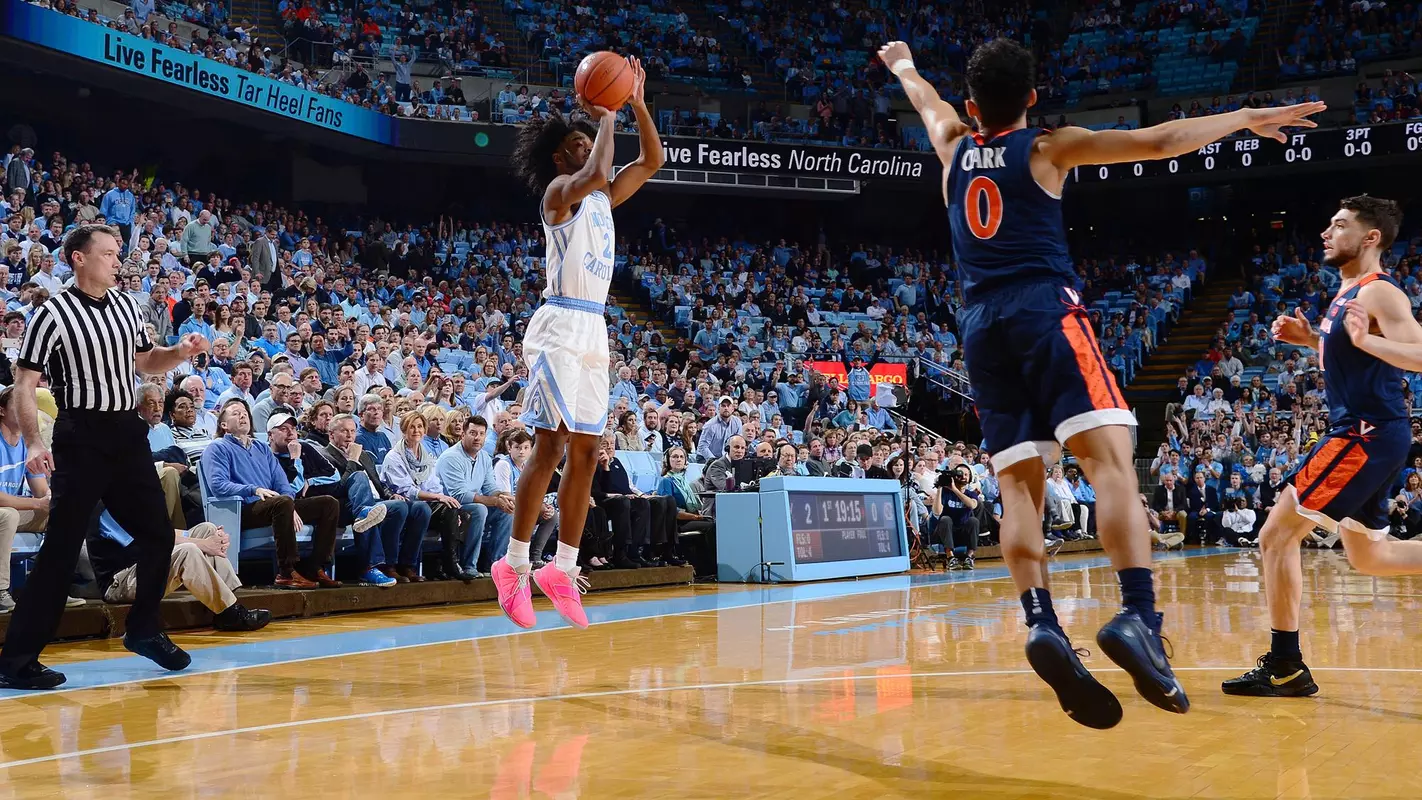 Coby WhiteUniversity of North Carolina Basketball v VirginiaDean E. Smith CenterChapel Hill, NCMonday, February 11, 2019