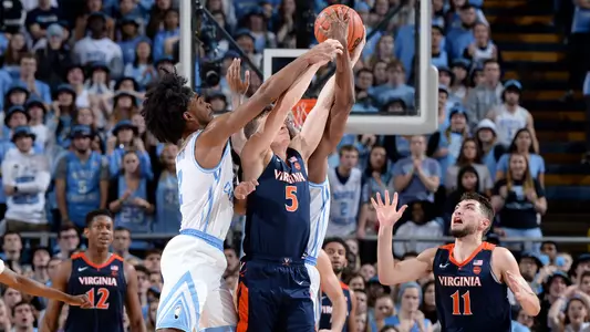 Coby White, leftUniversity of North Carolina Basketball v VirginiaDean E. Smith CenterChapel Hill, NCMonday, February 11, 2019