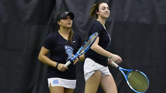 Sophia Patel and Chloe Oullet-Pizer
University of North Carolina Women's Tennis v UNC-G
Cone-Kenfield Tennis Center
Chapel Hill, NC
Tuesday, February 19, 2019