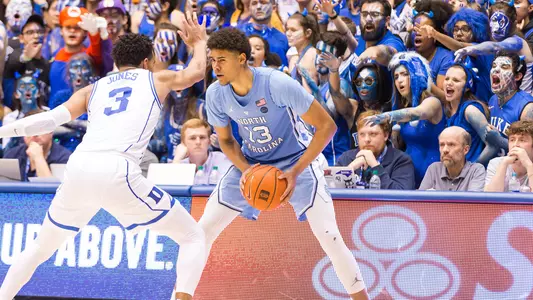 North Carolina vs Duke ACC Regular season mens basketball game at the Cameron Indoor Stadium in Durham, NC on  February 20, 2019 Final Score North Carolina 88  Duke 72
