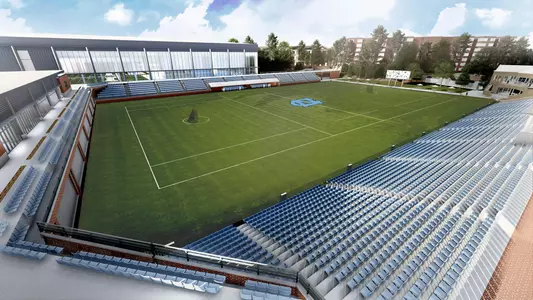 Lacrosse & Soccer Stadium rendering graphic