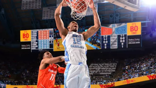 Garrison Brooks
University of North Carolina Basketball v Syracuse
Dean E. Smith Center
Chapel Hill, NC
Tuesday, February 26, 2019