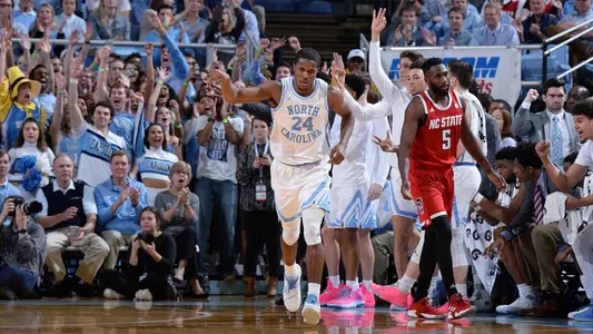 Kenny Williams
University of North Carolina Basketball v N.C. State University
Dean E. Smith Center
Chapel Hill, NC
Tuesday, February 5, 2019