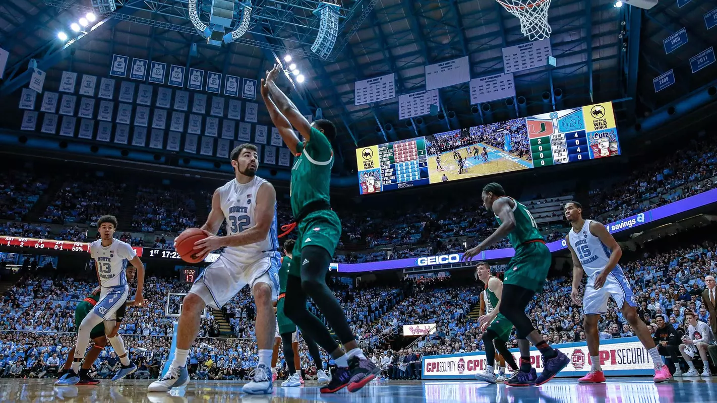 Luke MayeUniversity of North Carolina Basketball v MiamiDean E. Smith CenterChapel Hill, NCSaturday, February 9, 2019