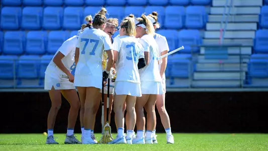 huddleUniversity of North Carolina Women's Lacrosse v NorthwesternUNC Lacrosse StadiumChapel Hill, NCSaturday, March 2, 2019