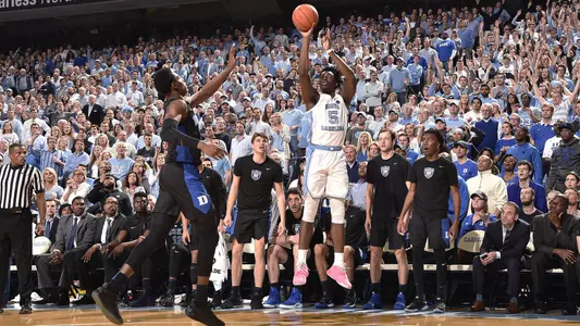 Nassir Little
University of North Carolina Basketball v Duke
Dean E. Smith Center
Chapel Hill, NC
Saturday, March 9, 2019