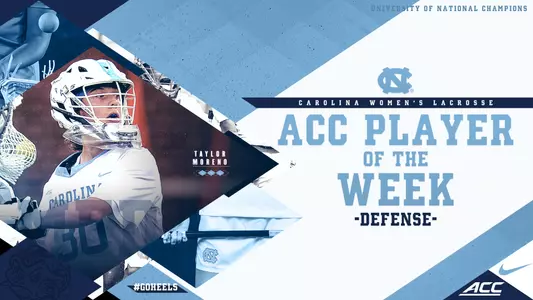 Taylor Moreno ACC Defensive Player of the Week