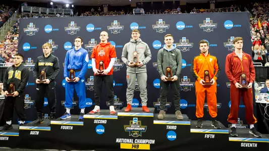 Austin O'Connor podium
