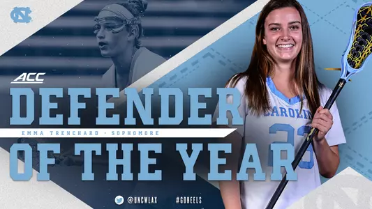 Emma Trenchard ACC Defender of the Year graphic