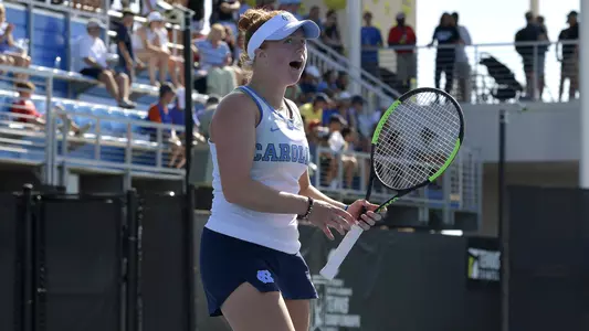 Sara Daavettila
University of North Carolina Men's Tennis v Ohio State
NCAA Tournament
USTA National Campus
Orlando, FL
Thursday, May 16, 2019