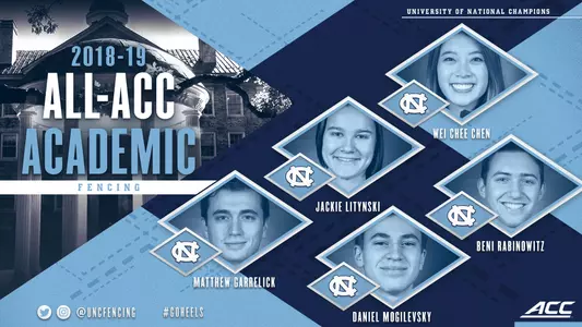 All-ACC Academic fencing