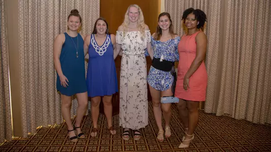 Leah Church, Liz Roberts, Taylor Koenen, Olivia Smith, Jocelyn Jones