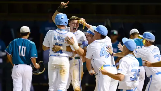 Danny Serretti, celebration
University of North Carolina Baseball v UNC-Wilmington, UNC-W
NCAA Tournament
Boshamer Stadium
Chapel Hill, NC
Friday, May 31, 2019