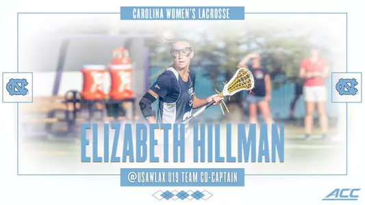 Elizabeth Hillman U19 U.S. National Team graphic