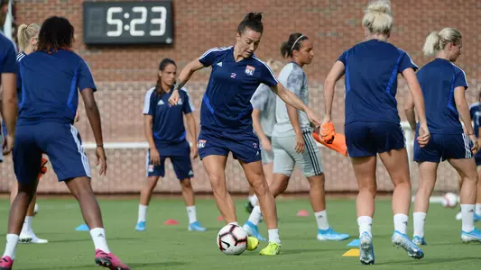 Lucy Bronze
Olypmpique Lyonnais Feminin
University of North Carolina Women's Soccer
practice
UNC Soccer Stadium
Chapel Hill, NC
Wednesday, August 14, 2019