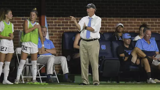 Anson Dorrance
University of North Carolina Women's Soccer v Indiana
UNC Soccer Lacrosse Stadium
Chapel Hill, NC
Thursday, August 22, 2019