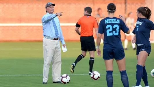 Anson Dorrance
University of North Carolina Women's Soccer v Wake Forest 
UNC Soccer Lacrosse Stadium 
Chapel Hill, NC 
Thursday, September 12, 2019