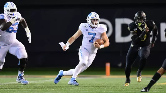 Sam Howell
University of North Carolina Football v Wake Forest University
BB&T Field
Winston-Salem, NC
Friday, September 13, 2019