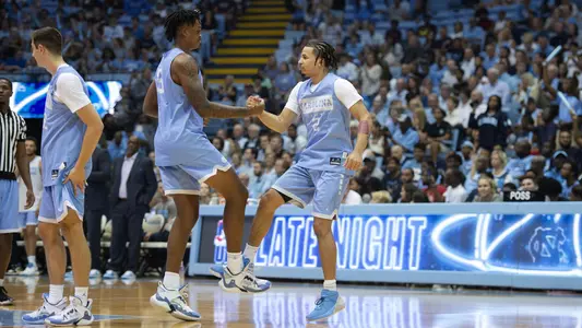 Armando Bacot and Cole Anthony
Late Night With Roy
University of North Carolina Basketball
Dean E. Smith Center
Friday, September 27, 2019