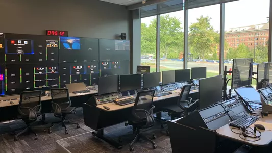 MCC Media Communications Center control room 2019