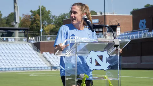 Heather O’Reilly
Dorrance Field dedication 
University of North Carolina Women's Soccer 
Dorrance Field
Chapel Hill, NC 
Sunday, September 29, 2019