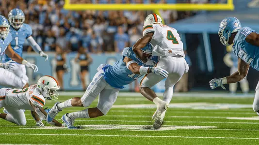 Myles Wolfolk
University of North Carolina Football v Miami
Kenan Stadium
Chapel Hill, NC
Saturday, September 7, 2019