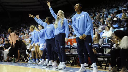 bench, celebration
University of North Carolina Women's Basketball v Louisville
Carmichael Arena
Chapel Hill, NC
Sunday, January 19, 2020