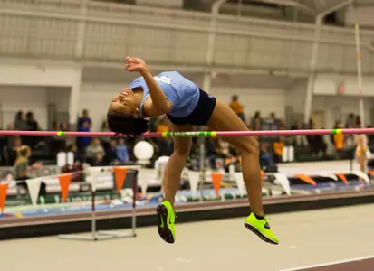 Sydney Banks high jump Virginia Tech Invitational