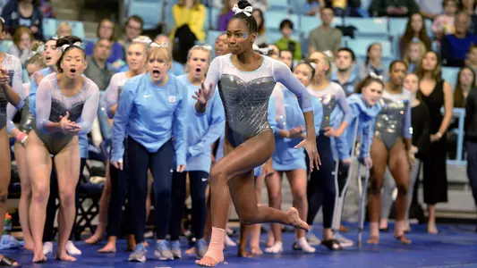Drew Aldridge
vault
University of North Carolina Gymnastics v Pittsburgh
Carmichael Arena
Chapel Hill, NC
Saturday, January 25, 2020
