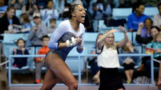 Khazia Hislop
vault
University of North Carolina Gymnastics v Pittsburgh
Carmichael Arena
Chapel Hill, NC
Saturday, January 25, 2020