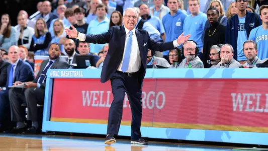 Roy Williams
University of North Carolina Basketball v Pittsburgh
Dean E. Smith Center
Chapel Hill, NC
Wednesday, January 8, 2020