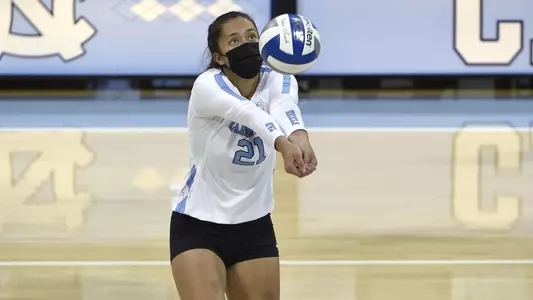 Karenna Wurl 
University of North Carolina Volleyball v Duke
Carmichael Arena 
Chapel Hill, NC 
Sunday, October 11, 2020