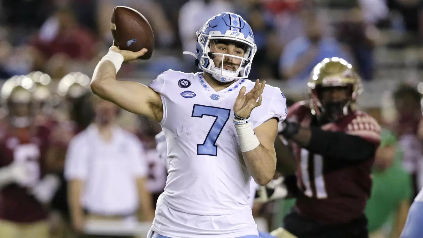 Sam Howell University of North Carolina Football v Florida State Doak S. Campbell Stadium Tallahasse, FL Saturday, October 17, 2020