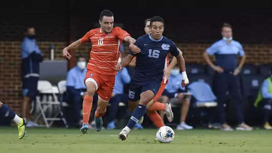 Jonathan Jimenez 
University of North Carolina Men's Soccer v Clemson
Dorrance Stadium
Chapel Hill, NC
Friday, October 9, 2020