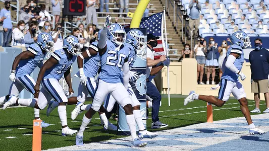 FB taking field
University of North Carolina Football v Wake Forest
Kenan Stadium
Chapel Hill, NC
Saturday, November 14, 2020