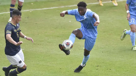 Akeim Clarke
University of North Carolina Men’s Soccer
vs.Notre Dame
Acc Tournament Quarterfinals 
Dorrance Stadium 
Chapel Hill, NC 
Sunday, November 15, 2020