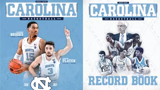 men's basketball media guide and record book covers 2020-21
