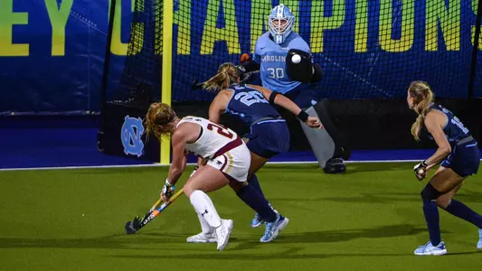 Amanda Hendry, Britt Schlatmann 
University of North Carolina Field Hockey v Boston College
ACC Championship
Karen Shelton Stadium
Chapel Hill, NC
Friday, October 5, 2020