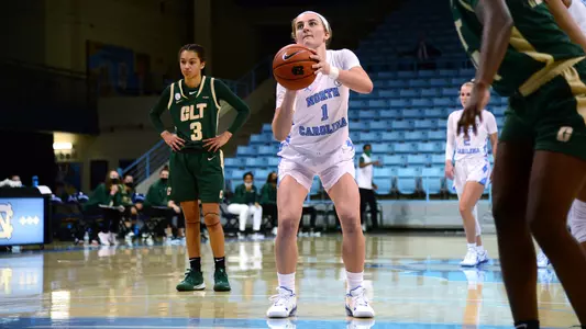 Alyssa Ustby 
University of North Carolina Women's Basketball v Charlotte
Carmichael Arena
Chapel Hill, NC
Sunday, December 5, 2020