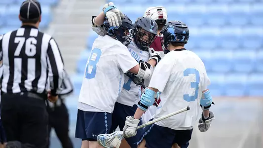 Justin Anderson, Nicky Solomon, William Perry
University of North Carolina Men's Lacrosse v Colgate
UNC Lacrosse Soccer Stadium
Chapel Hill, NC
Saturday, February 1, 2020