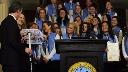 Visit to Governor's mansion