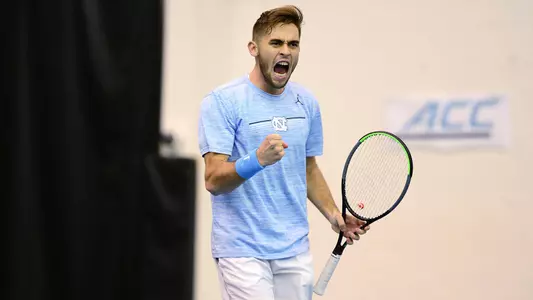Benjamin Sigouin
University of North Carolina Men's Tennis v South Carolina
Cone-Kenfield Tennis Center
Chapel Hill, NC
Sunday, February 2, 2020